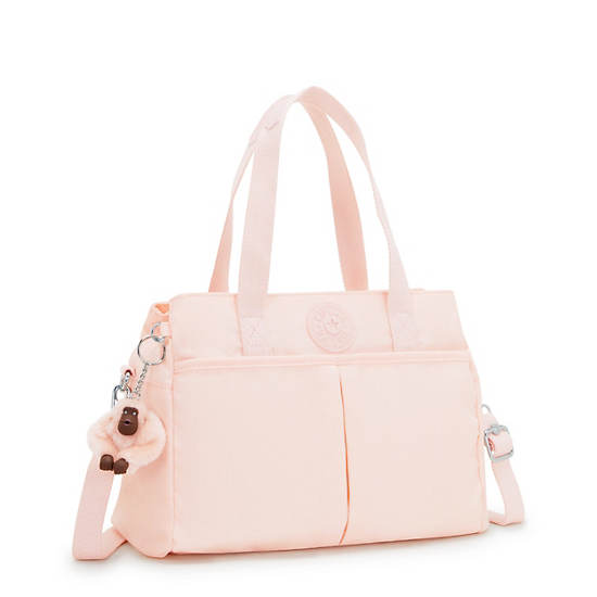 Kenzie Shoulder Bag, Pink Sands, large