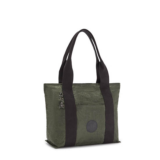 Era Small Tote Bag, Aqua Pool, large