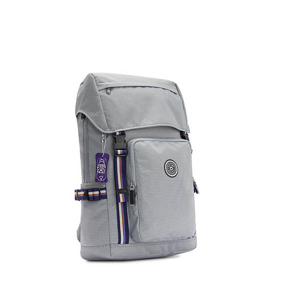 Yantis Laptop Backpack, Ice Silver Metallic, large