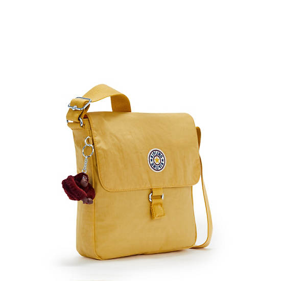 Colby Crossbody Bag, Solar Yellow Varsity, large