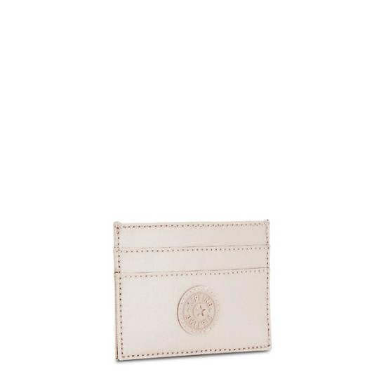 Daria Card Holder, Quartz Metallic, large