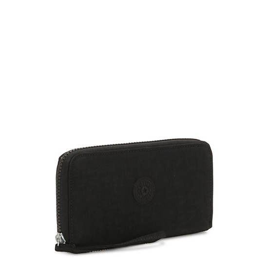 Alia Wristlet Wallet, Black Tonal, large
