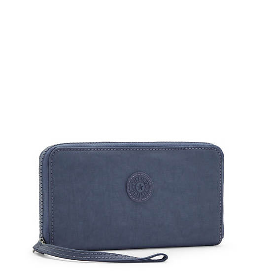 Alia Wristlet Wallet, Hazy Grey, large