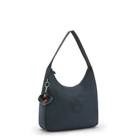 Isidora Shoulder Bag, True Blue Tonal, large