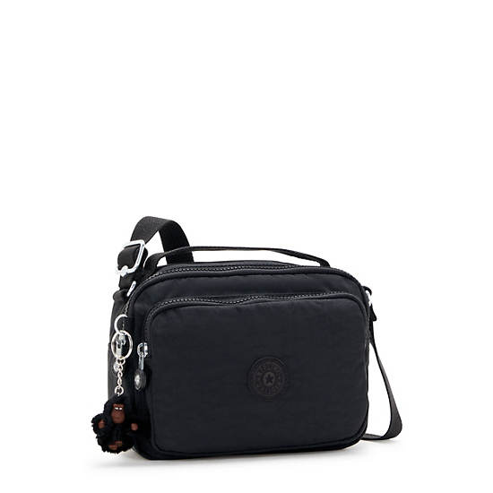 Coleta Crossbody Bag, Black Tonal, large