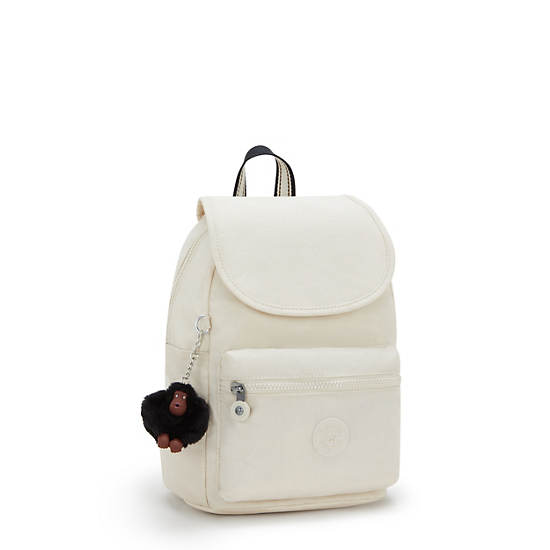 Ezra Small Backpack, Light Sand, large