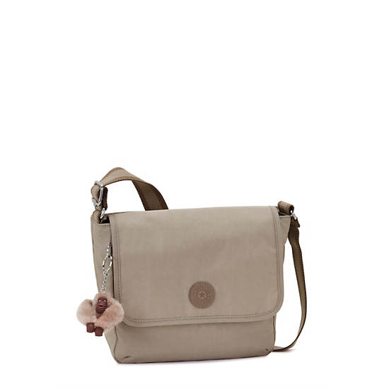 Tamsin Crossbody Bag, Dusty Taupe, large