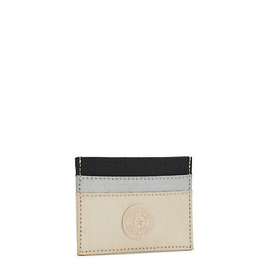 Daria Card Holder, Starry Gold, large