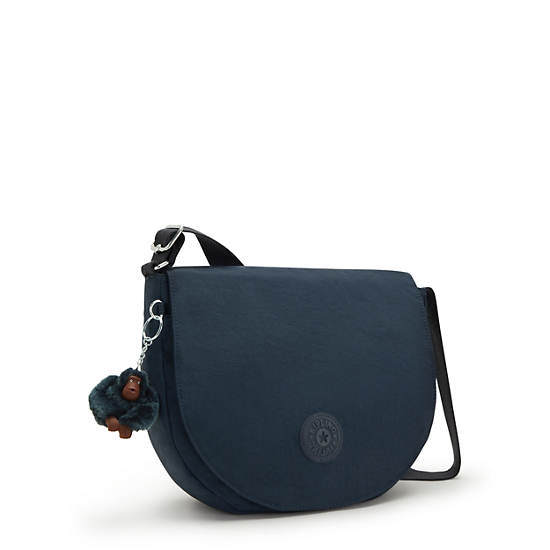 Claren Crossbody Bag, True Blue Tonal, large