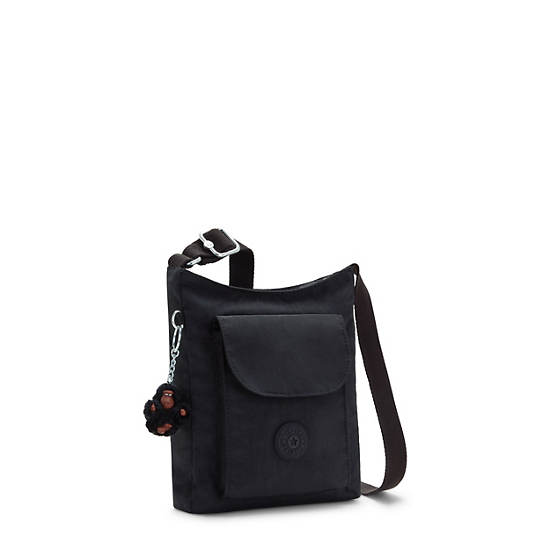 Julieta Crossbody Bag, Black Tonal, large