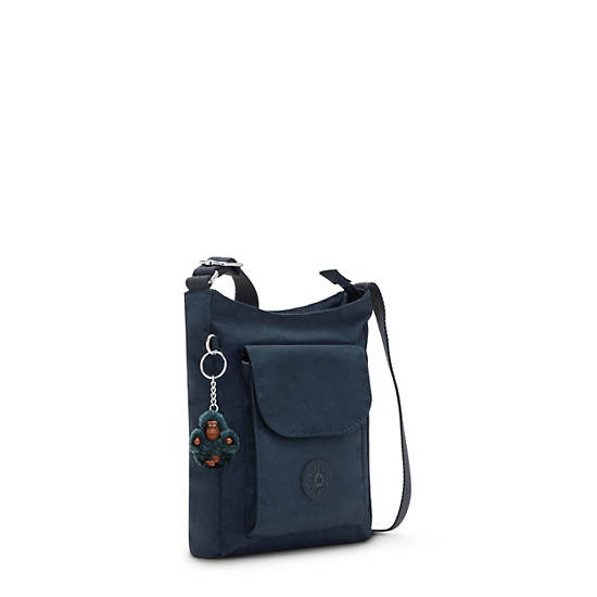 Julieta Crossbody Bag, True Blue Tonal, large