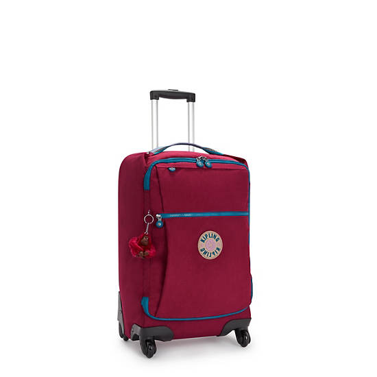 Darcey Small Carry-On Rolling Luggage, Metallic Rose, large
