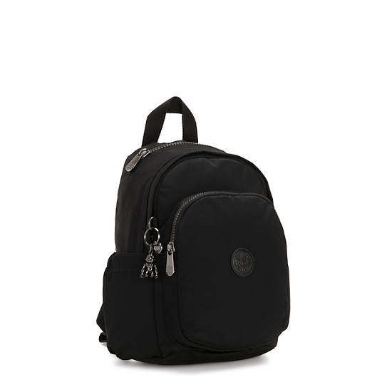 Delia Mini Backpack, Rich Black, large