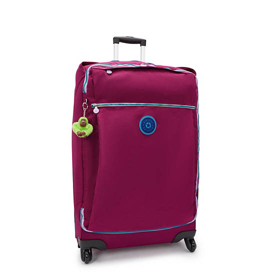 Darcey Large Rolling Luggage, Purple Fig WB, large