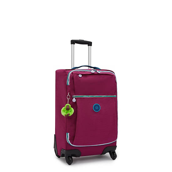 Darcey Small Carry-On Rolling Luggage, Purple Fig WB, large