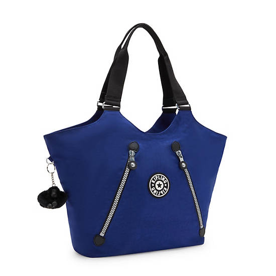 New Cicely Tote Bag, Rapid Navy, large