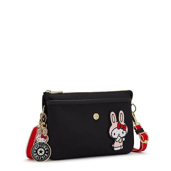 Hello Kitty Riri Crossbody Bag, Rabbit Black, large