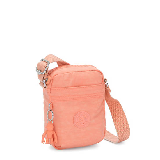 Hisa Mini Crossbody Bag, Peachy Coral, large