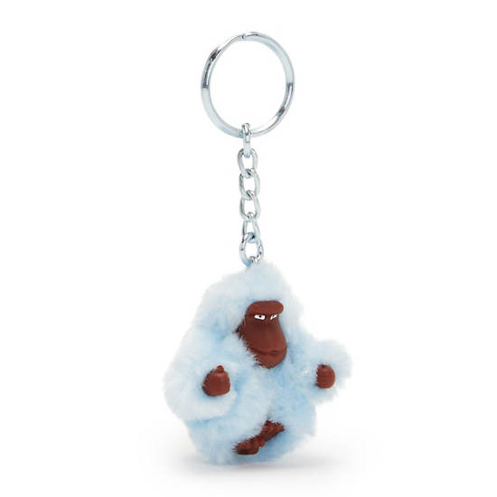 Sven Extra Small Monkey Keychain, Imperial Blue Block, large