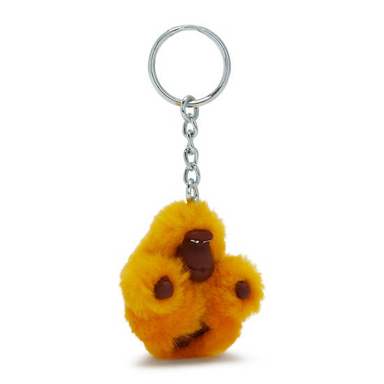 Sven Extra Small Monkey Keychain, Warm Yellow, large