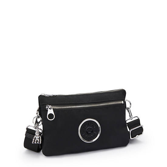 Riri Zip Crossbody Bag, Black Spice, large