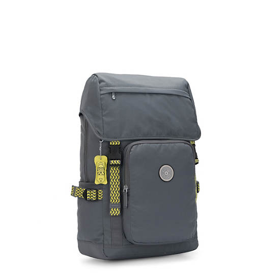 Yantis Laptop Backpack, Cool Camo Grey, large