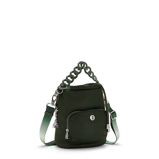 Victoria Tang Kyla Shoulder Bag, VT Dark Emerald, large