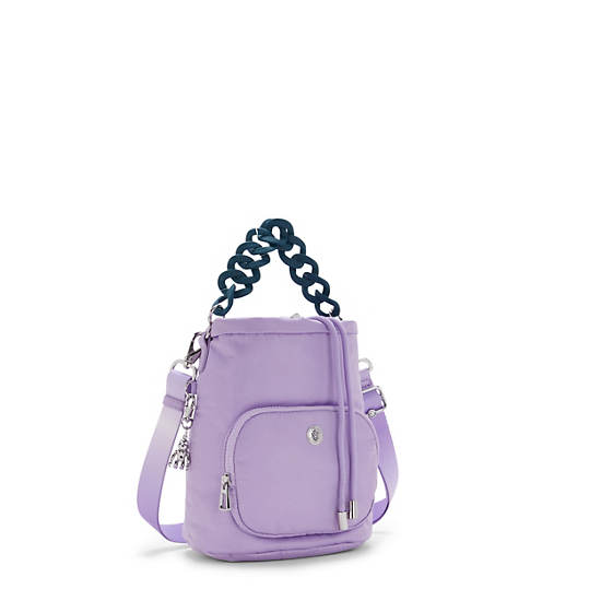 Victoria Tang Kyla Shoulder Bag, VT Ice lavender, large