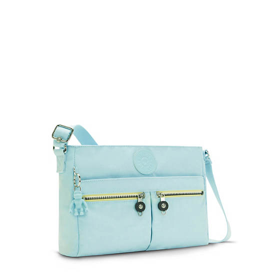 New Angie Crossbody Bag, Meadow Blue, large