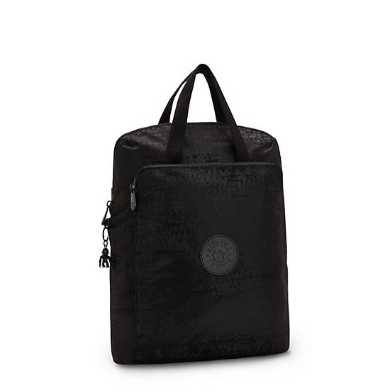 Kazuki 15" Laptop Backpack, Urban Black Jacquard, large