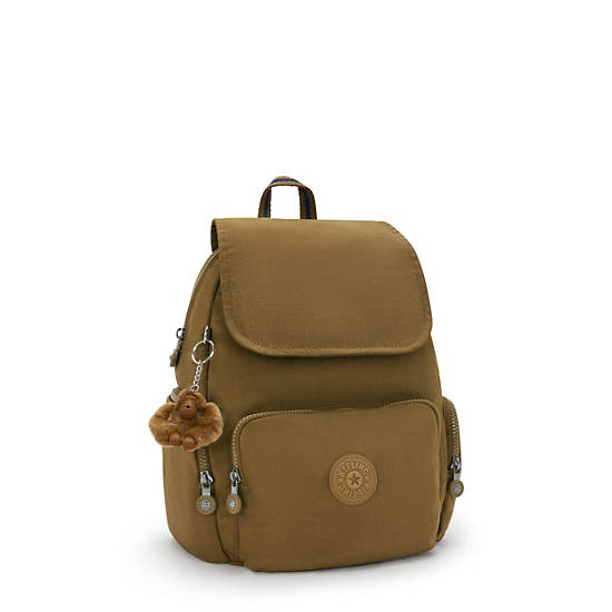 City Zip Small Backpack, Dry Laurel, large