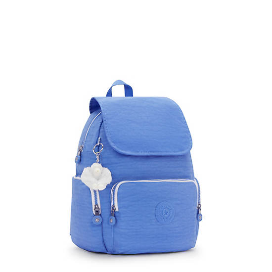 City Zip Small Backpack, Cocktail Blue, large