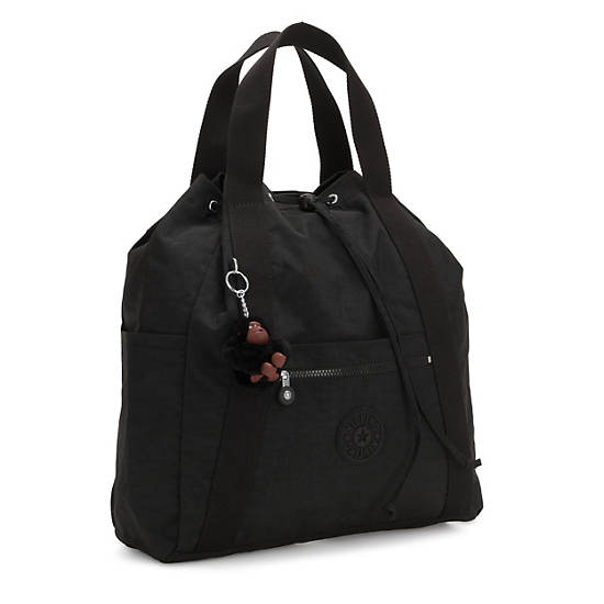 Art Medium Tote Backpack, True Black, large