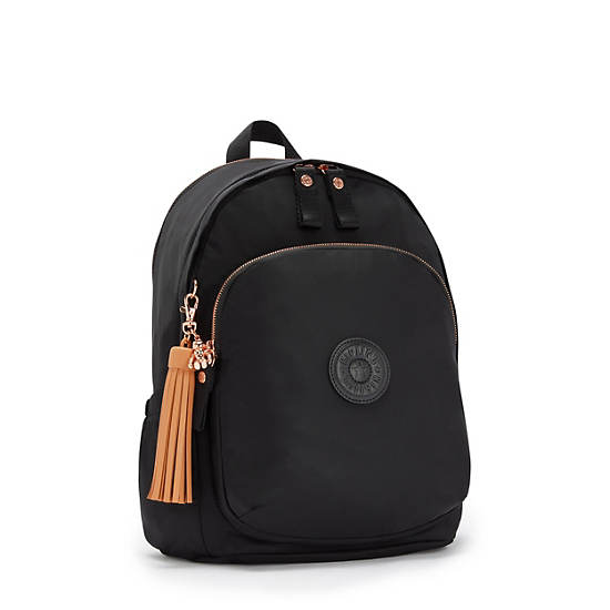 Delia Medium Backpack, Rose Black, large