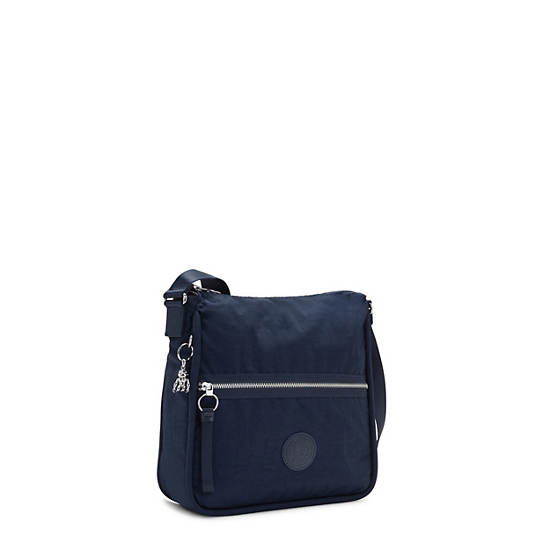 Oswin Shoulder Bag, Blue Bleu 2, large