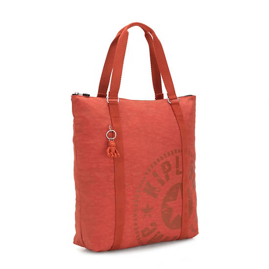 Moral Tote Bag, Almost Coral, large