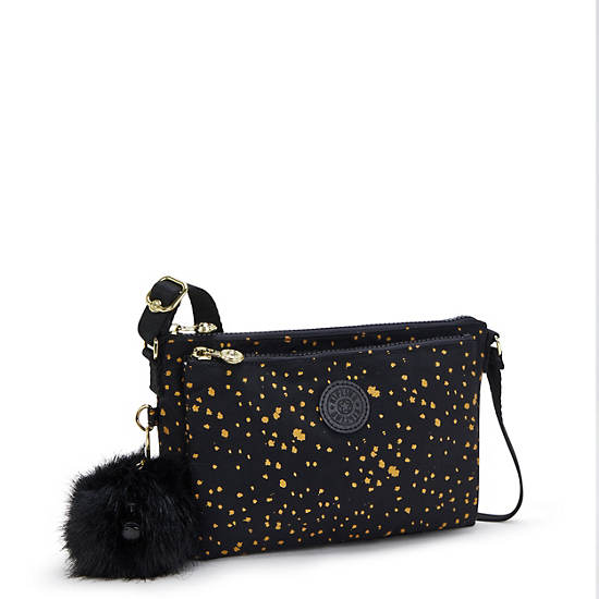 Mikaela Printed Crossbody Bag, Golden Night M, large