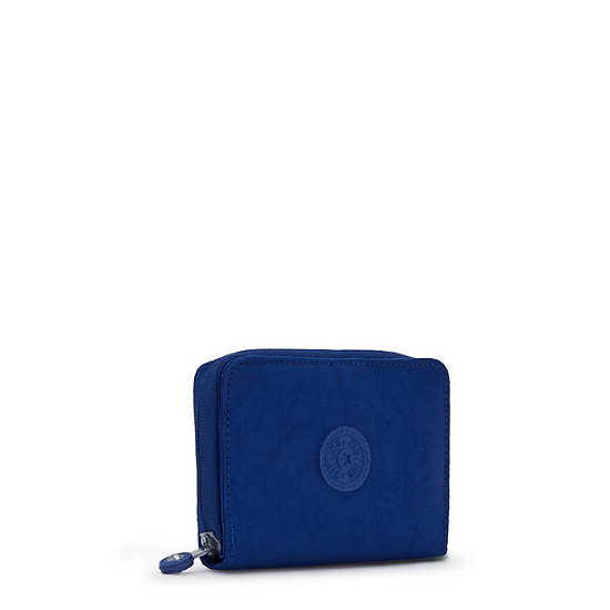Money Love Small Wallet, Deep Sky Blue, large Money Love Small Wallet, Deep Sky Blue, large