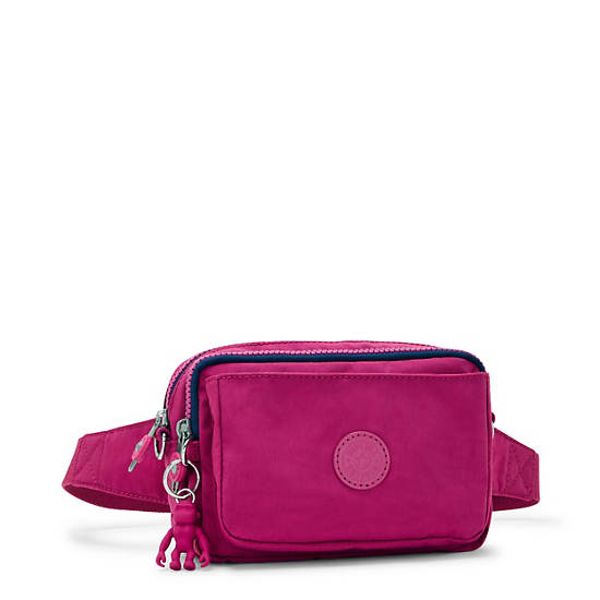 Abanu Multi Convertible Crossbody Bag, Pink Fuchsia, large
