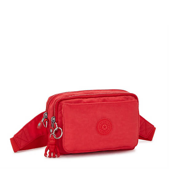 Abanu Multi Convertible Crossbody Bag, Party Red, large