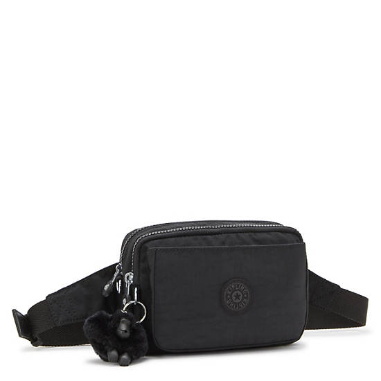 Abanu Multi Convertible Crossbody Bag, Black Noir, large