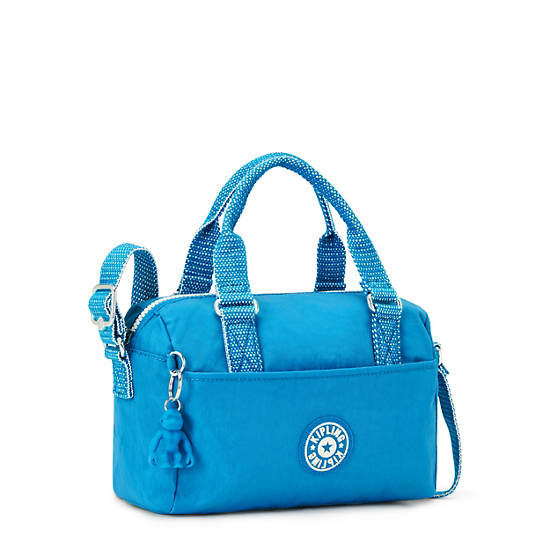 Folki Mini Handbag, Eager Blue, large