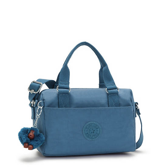 Folki Mini Handbag, Delicate Blue, large