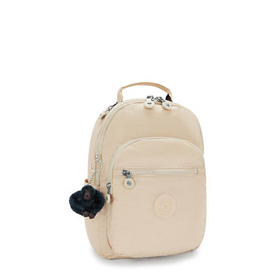 Seoul Small Tablet Backpack, Back To Beige, large