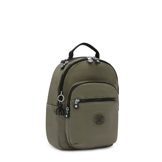 Seoul Small Tablet Backpack, Green Moss, large