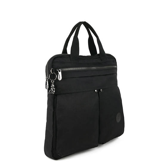 Komori Small Tote-Backpack, Rich Black, large