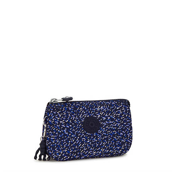Creativity Small Printed Pouch, Cosmic Navy, large