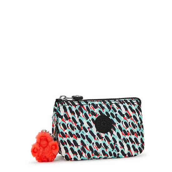 Creativity Small Printed Pouch, Abstract Print, large
