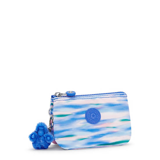 Creativity Small Printed Pouch, Diluted Blue, large