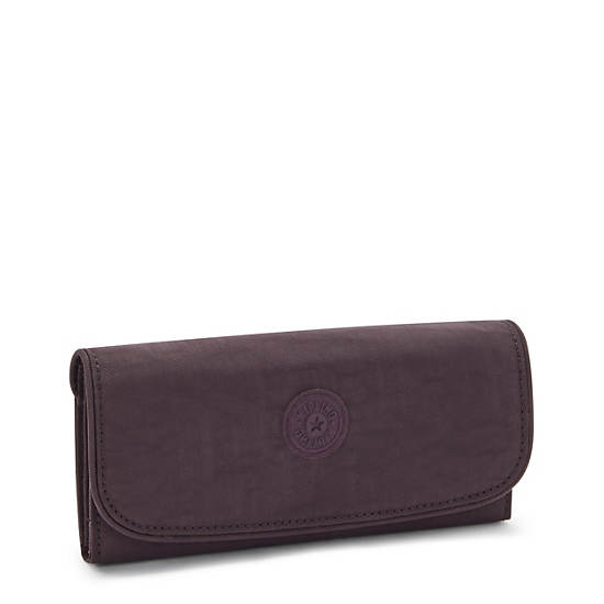 Money Land Snap Wallet, Ultimate Plum, large